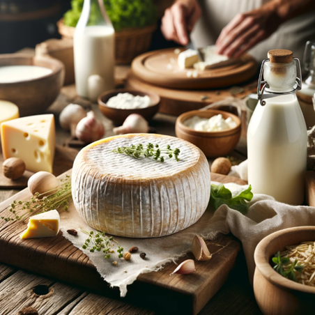 foto de queijos artesanais